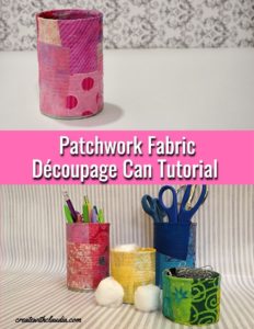 Easy No Sew Scrap Fabric Projects Create With Claudia