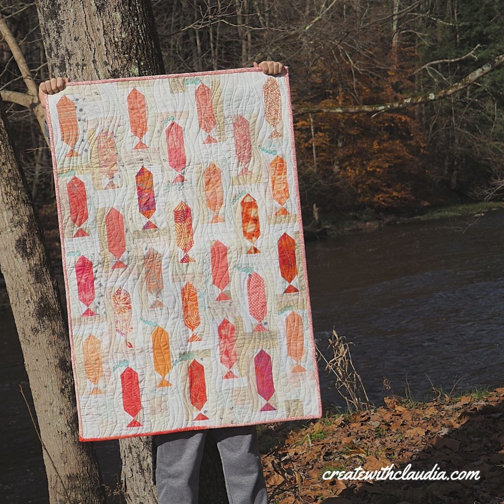 Swimming Upstream Quilt Pattern - Free Pattern