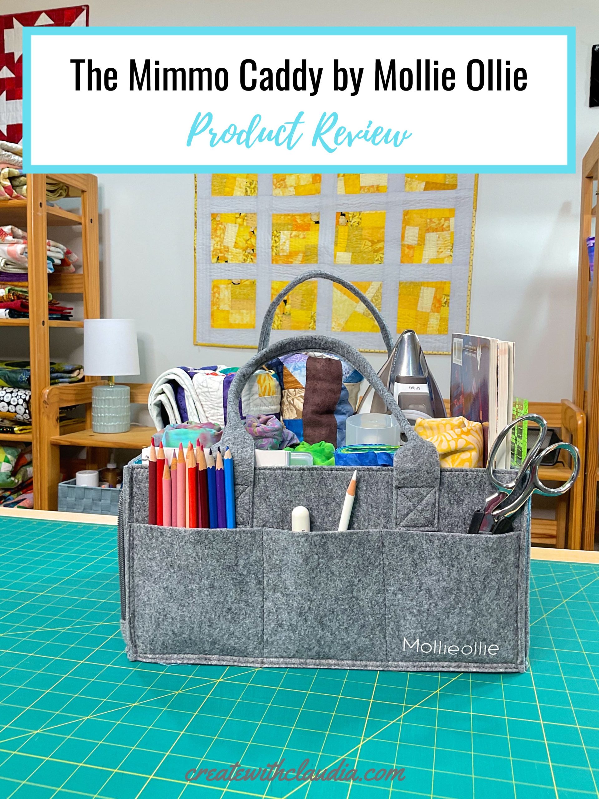 Using the Mollie Ollie Mimmo Caddy for Craft Supplies - Modern on