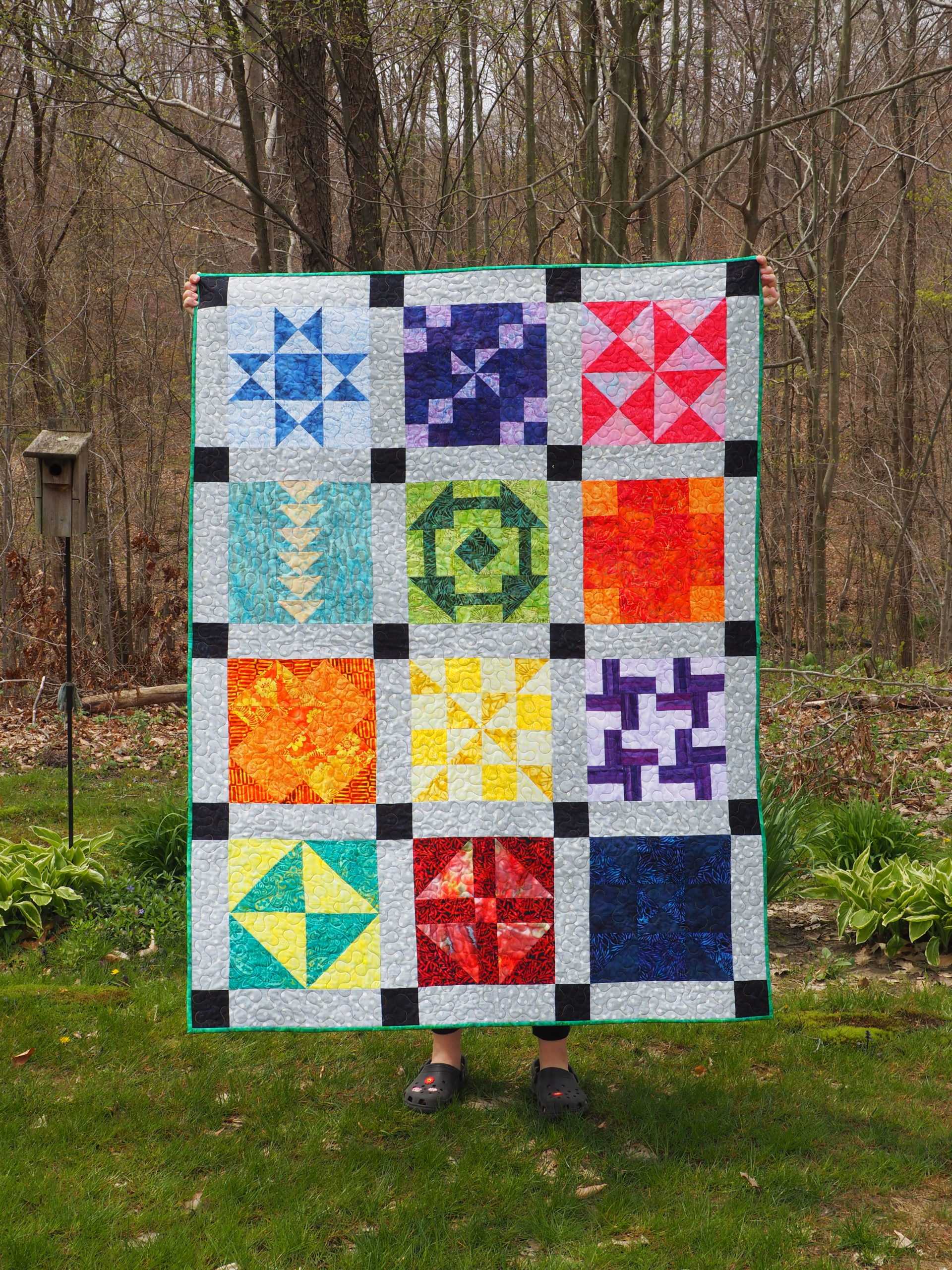 Color Challenge Quilt Finishes - Create with Claudia