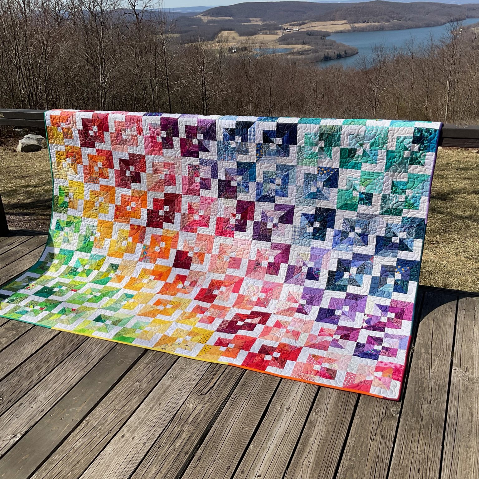 Almost Fence Rail Quilt Pattern