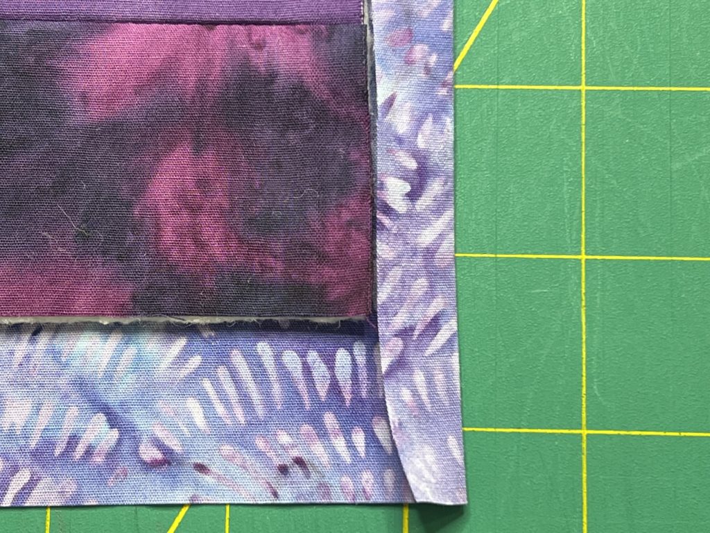 How to Make Self Binding Quilt as You Go Gradient Placemats - Create with  Claudia