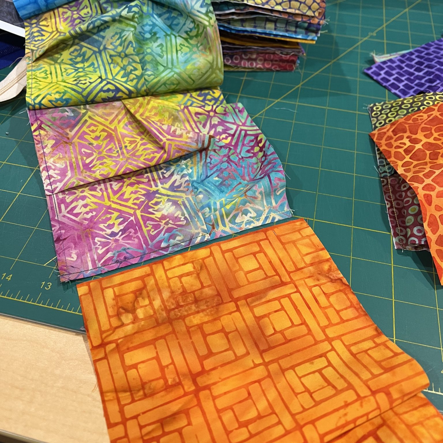 My Puff Quilt Making Process - Create with Claudia