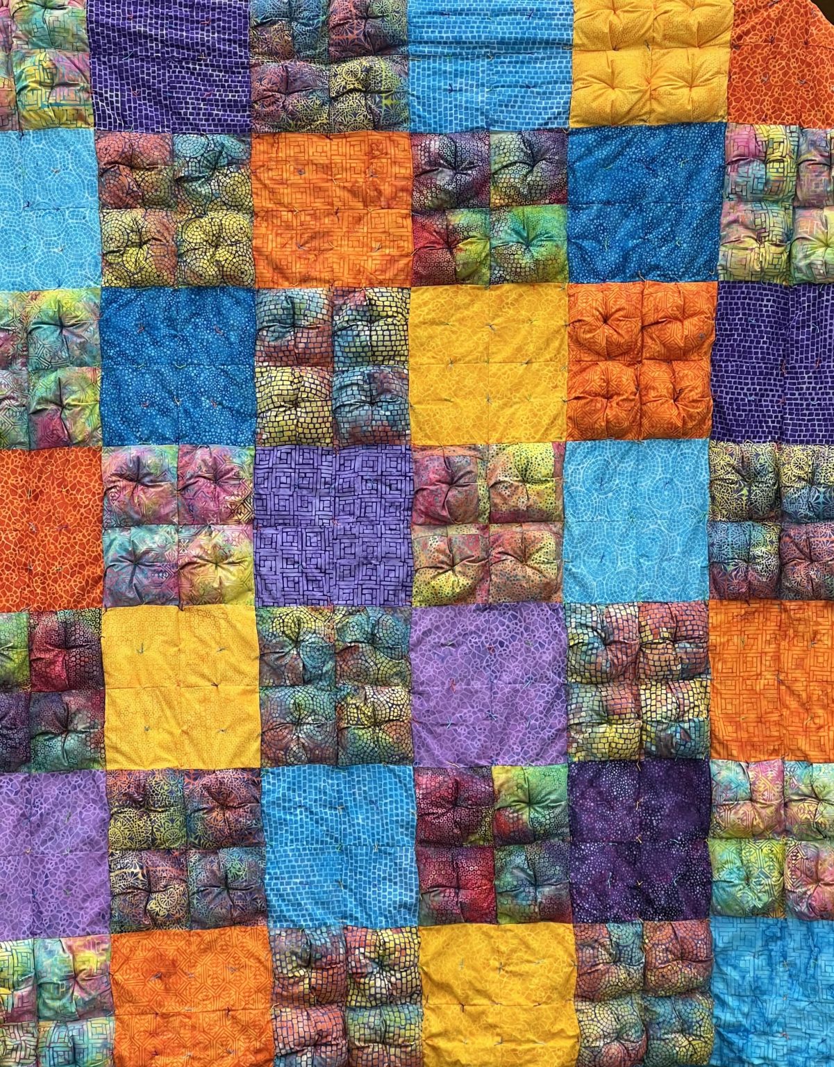 Puff Quilt Blog Hop - Create with Claudia